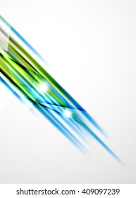 Shiny straight lines abstract background. Glossy multicolored stripes