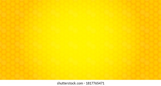 Shiny and stylish honeycomb background. Abstract geometric orange background for designs, cover works etc.