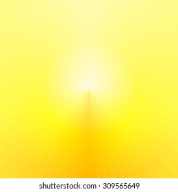 Shiny summer background with yellow & orange color tones.