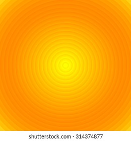 Shiny summer lights, abstract radial lines background.