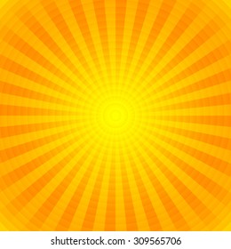 Shiny summer lights effect, starburst & sunburst background