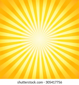 Shiny summer lights, starburst & sunburst background