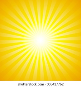 Shiny summer lights, starburst & sunburst background