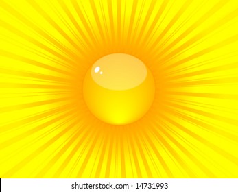 Shiny sun