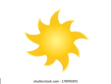 Shiny sun