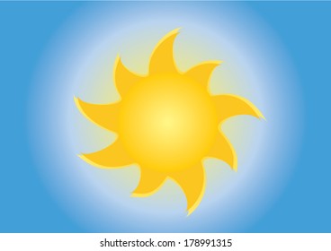 shiny sun
