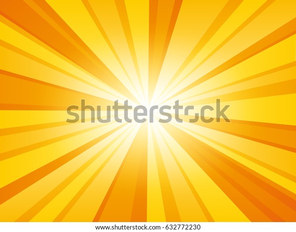 光る太陽の背景 ベクターイラスト のベクター画像素材 ロイヤリティフリー