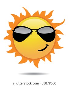 shiny sun icons