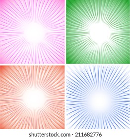 shiny sun vector, sunbeams, sundays . Vector eps10