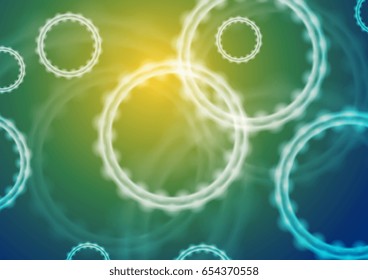 Fondo de diseño de vector abstracto de tecnología brillante