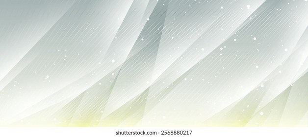 Shiny tech minimal linear and dotted abstract background. Vector concept banner design