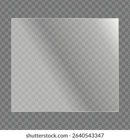 Shiny transparent glass vector design