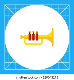 Shiny trumpet icon