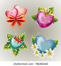 shiny valentine arrangement
