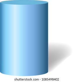 Shiny vector cylinder