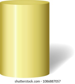 Shiny vector cylinder