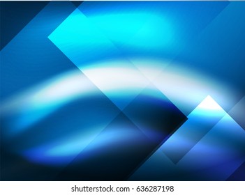 Shiny vector silk wave abstract background, wallpaper with wave shape and light effects, smooth style