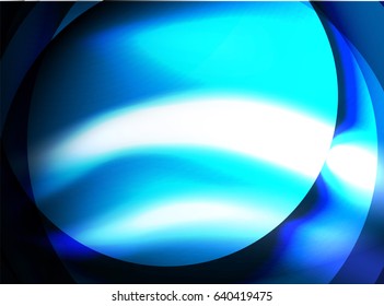 Shiny vector silk wave abstract background, wallpaper with wave shape and light effects, smooth style