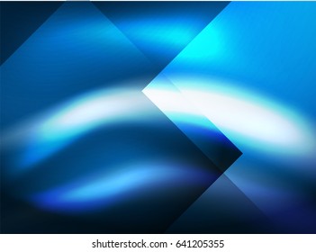 Shiny vector silk wave abstract background, wallpaper with wave shape and light effects, smooth style
