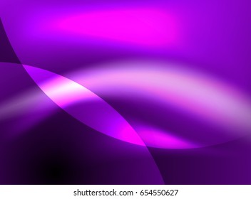 Shiny vector silk wave abstract background, wallpaper with wave shape and light effects, smooth style