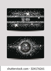 Shiny VIP silver cards