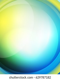 Shiny wave, glass futuristic hi-tech design. Vector abstract background for your text message, photo inside or presentation wallpaper