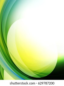 Shiny wave, glass futuristic hi-tech design. Vector abstract background for your text message, photo inside or presentation wallpaper