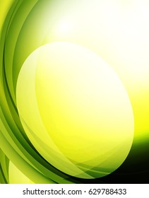 Shiny wave, glass futuristic hi-tech design. Vector abstract background for your text message, photo inside or presentation wallpaper