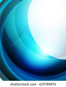 Shiny wave, glass futuristic hi-tech design. Vector abstract background for your text message, photo inside or presentation wallpaper