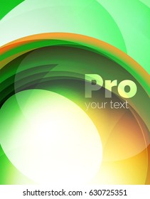 Shiny wave, glass futuristic hi-tech design. Vector abstract background for your text message, photo inside or presentation wallpaper
