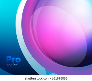 Shiny wave, glass futuristic hi-tech design. Vector abstract background for your text message, photo inside or presentation wallpaper