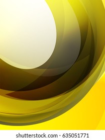 Shiny wave, glass futuristic hi-tech design. Vector abstract background for your text message, photo inside or presentation wallpaper