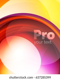 Shiny wave, glass futuristic hi-tech design. Vector abstract background for your text message, photo inside or presentation wallpaper