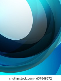 Shiny wave, glass futuristic hi-tech design. Vector abstract background for your text message, photo inside or presentation wallpaper