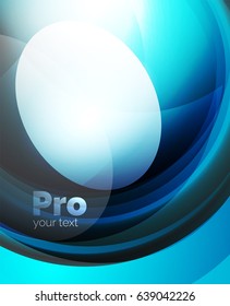 Shiny wave, glass futuristic hi-tech design. Vector abstract background for your text message, photo inside or presentation wallpaper