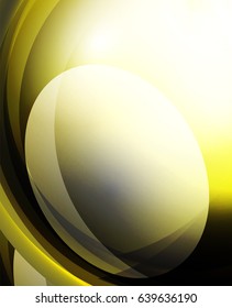 Shiny wave, glass futuristic hi-tech design. Vector abstract background for your text message, photo inside or presentation wallpaper