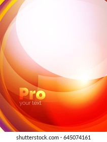Shiny wave, glass futuristic hi-tech design. Vector abstract background for your text message, photo inside or presentation wallpaper