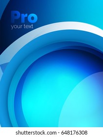 Shiny wave, glass futuristic hi-tech design. Vector abstract background for your text message, photo inside or presentation wallpaper