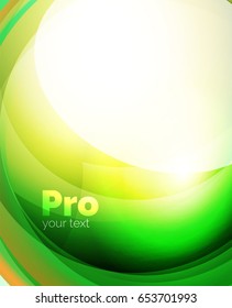 Shiny wave, glass futuristic hi-tech design. Vector abstract background for your text message, photo inside or presentation wallpaper