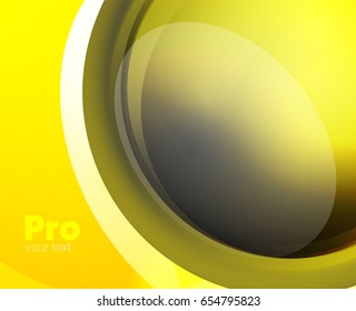 Shiny wave, glass futuristic hi-tech design. Vector abstract background for your text message, photo inside or presentation wallpaper