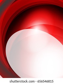 Shiny wave, glass futuristic hi-tech design. Vector abstract background for your text message, photo inside or presentation wallpaper