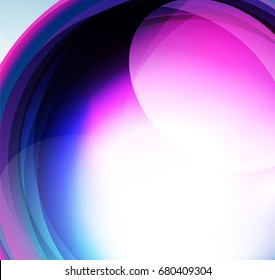 Shiny wave, glass futuristic hi-tech design. Vector abstract background for your text message, photo inside or presentation wallpaper