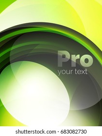 Shiny wave, glass futuristic hi-tech design. Vector abstract background for your text message, photo inside or presentation wallpaper