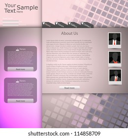 Shiny Web Site Design Template