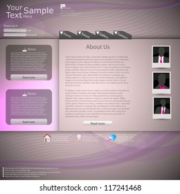 Shiny Web Site Design Template