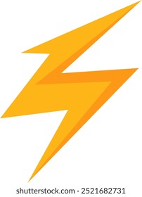 Shiny yellow lightning and thunder elements with many variations for your needs to use in natural themed designs or other themes