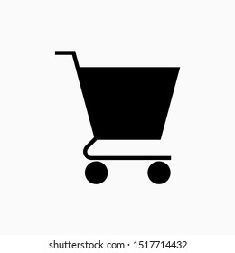 shiop cart icon flat design for multiple business