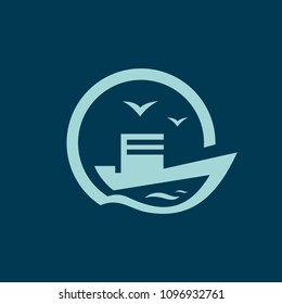 Ship abstract sign