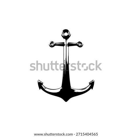 ship anchor design vector illustration