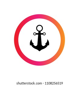 ship anchor icon
